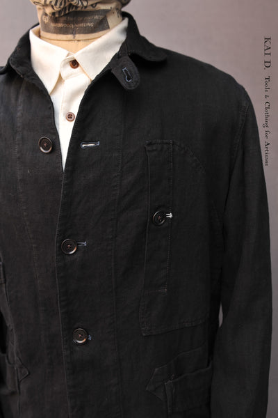 Garment Dyed Beecher Jacket - Black - M