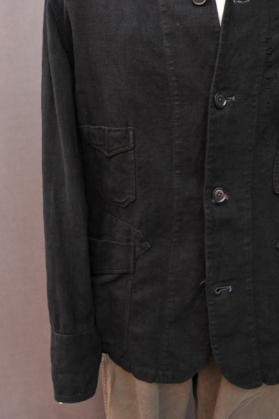 Garment Dyed Beecher Jacket - Black - M