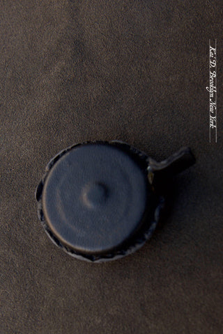 Leather Covered Tape Measure  - Black