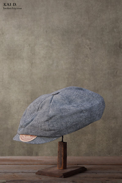 Andy Hat - Cotton Linen - Grey - M, L, XL