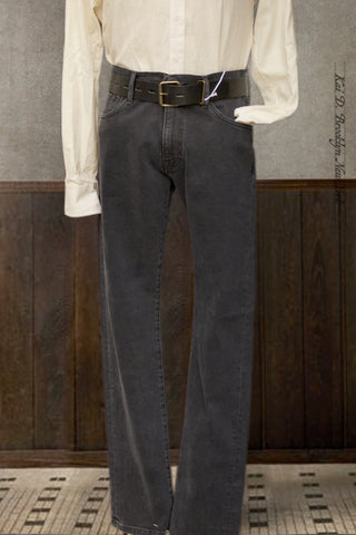 M8 Straight Fit Jeans - Faded Black  - 34, 36