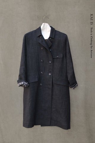 Keaton Trench Coat - Stipple Weave - XS, S, M, L