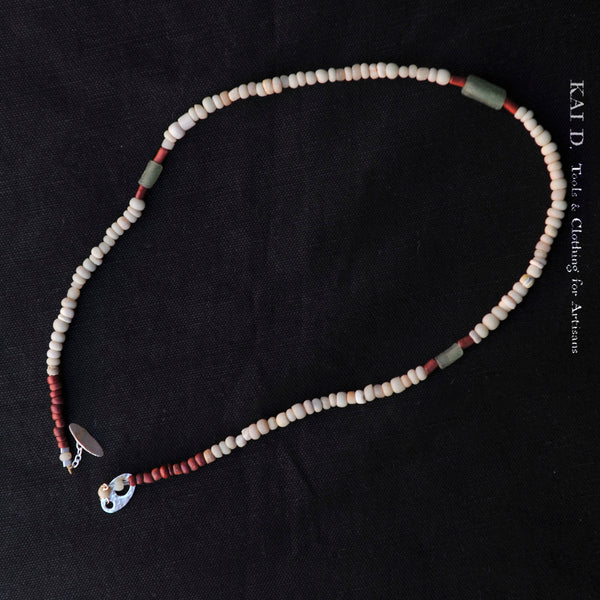 Handmade Beaded Choker Necklace -  Swahili Coast B