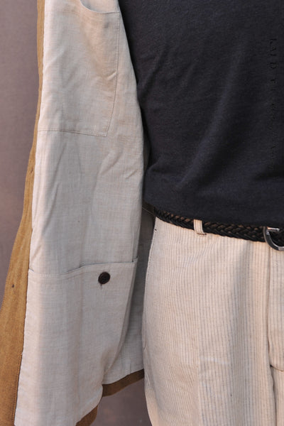 Degas Work Jacket - Soft Cotton Herringbone - M, L, XL