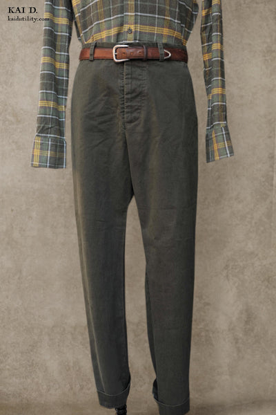 Bosun Pants - Garment Dyed Organic Cotton Twill - 30, 34
