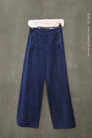 Sailor Pants - Stone Washed indigo -  XS,  L