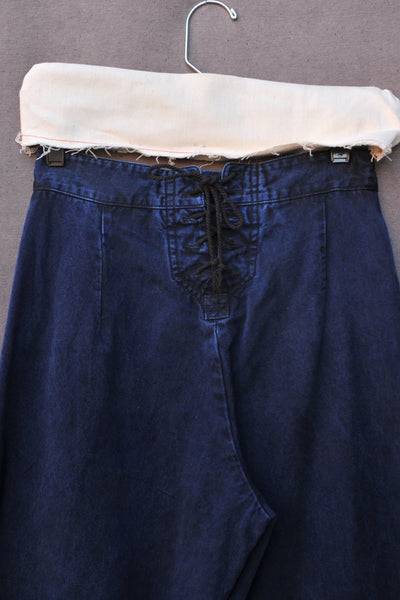 Sailor Pants - Stone Washed indigo -  XS, S,  L