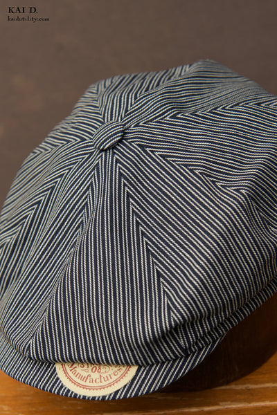 Andy Hat - Mini Ticking Stripe - 58, 59, 60