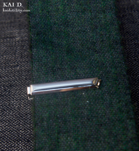 Vintage Tie Clip - H (Dimensional)