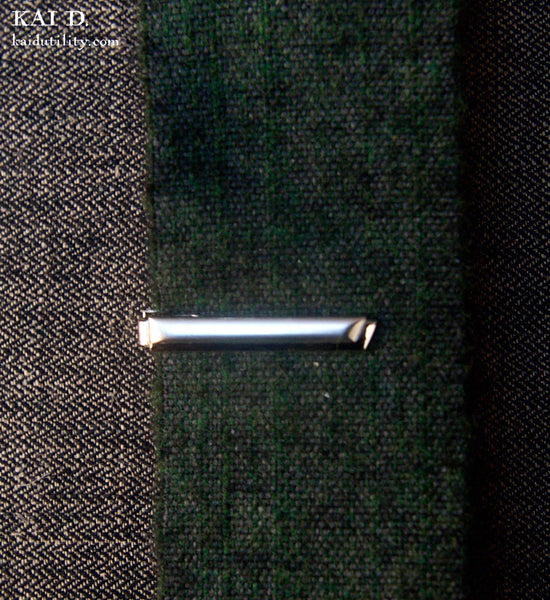 Vintage Tie Clip - H (Dimensional)