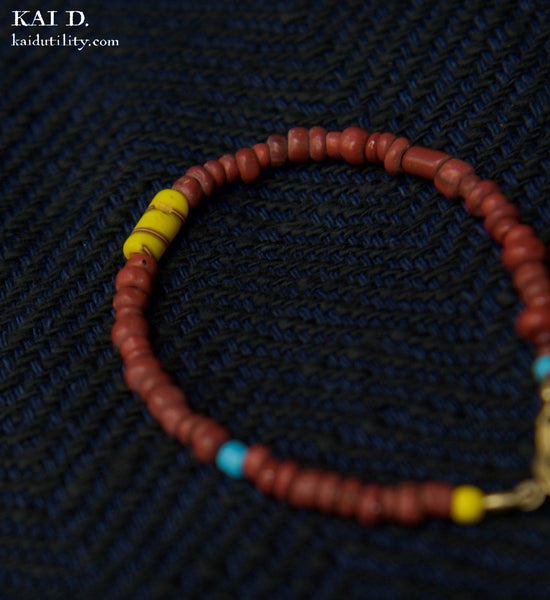 Handmade Beaded Bracelet - Giza B (long)