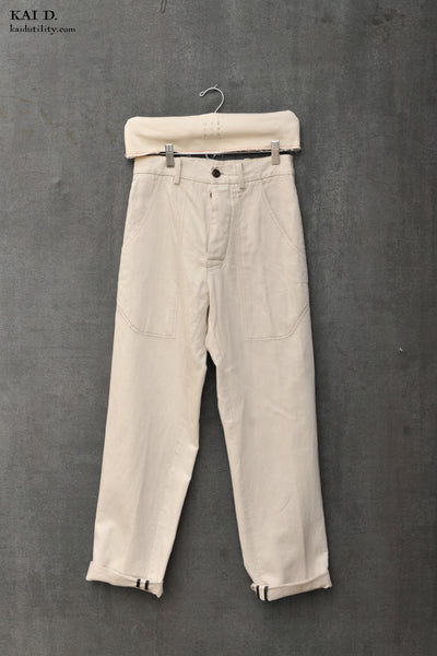 Garden Pants - Off white - XS, S, M, L