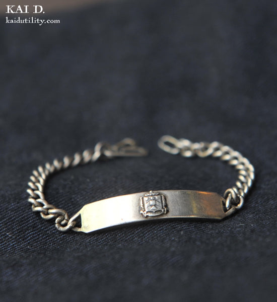 WWII ID Bracelet - Sterling Silver
