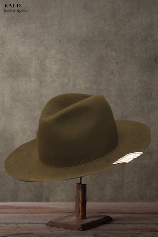 Traveller's Hat - Olive - 36, 40