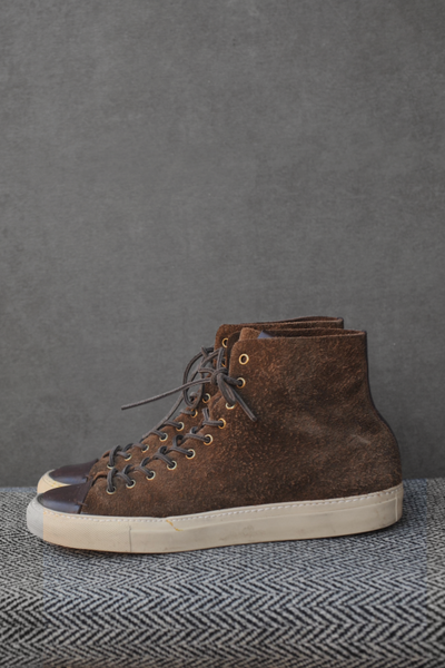 Pre-owned Buttero High Top Suede Boots - 10 1/2