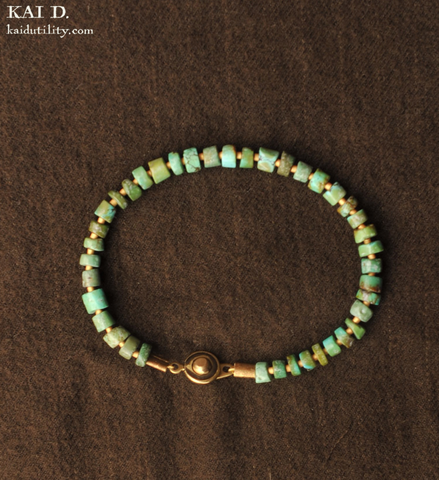 Handmade Beaded Bracelet - Jade