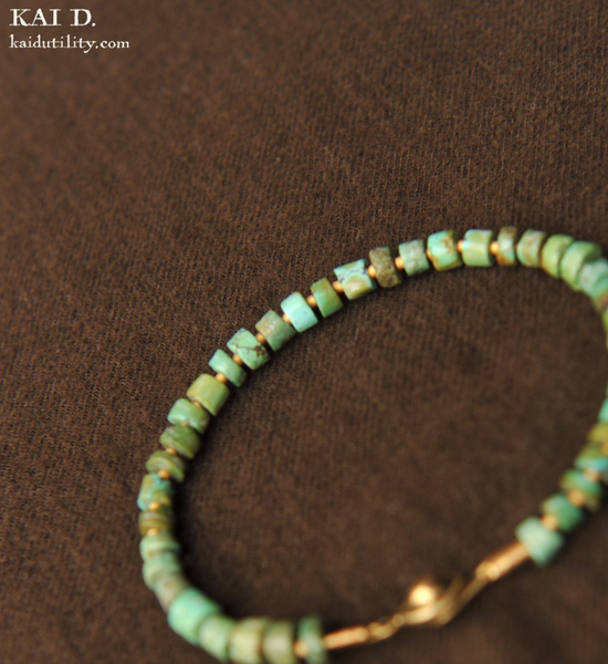 Handmade Beaded Bracelet - Jade