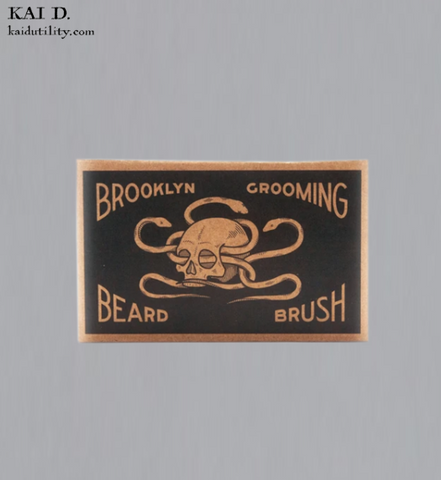 Beechwood and Boar Bristle Beard Brush
