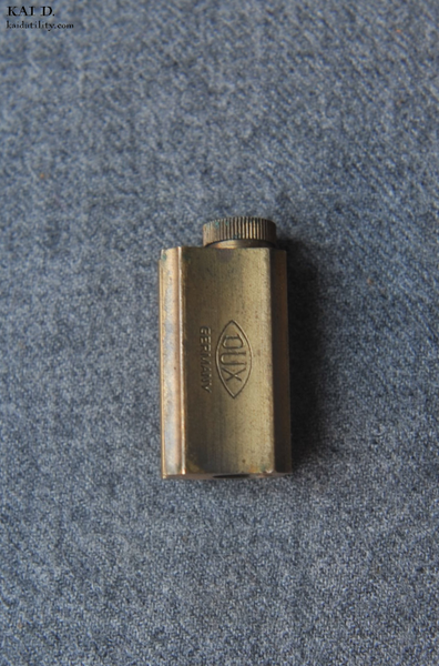 Vintage DUX Adjustable Brass Pencil Sharpener