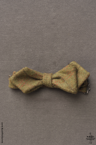 English Tweed Bow Tie - Green