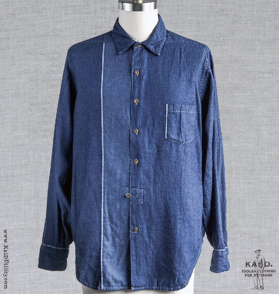 Wooster Placed Selvage Shirt