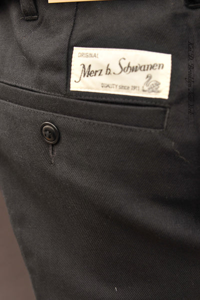 1920s High Waisted Pants - Black - 29. 31, 33, 35