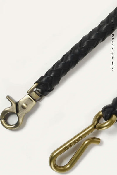 Braided Key Lanyard - Black
