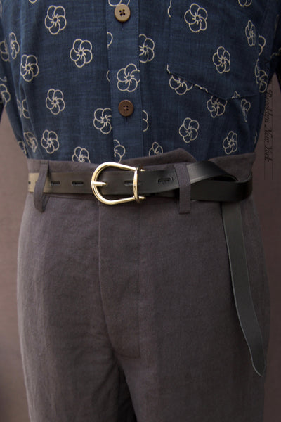 Cleo Skinny Belt - Black - M, L, XL