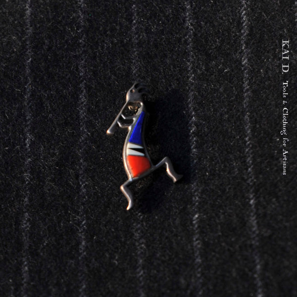 Sterling Silver Brooch - Petit Kokopelli