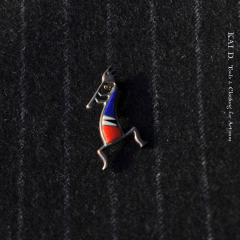 Sterling Silver Brooch - Petit Kokopelli
