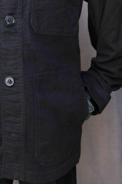 Bertram Work Jacket - Black - XL