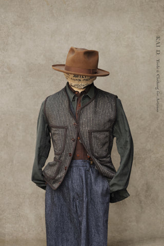 Cruiser Vest - Antique Stripe - M