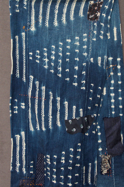 African Indigo Boro Scarf A