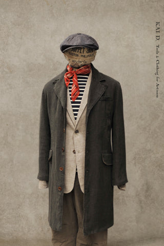 Shelby Coat - Aged Linen - M, L, XL (NO RETURN)