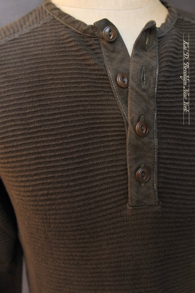Albert Thermal Shirt - Deep Olive - M, L, XL