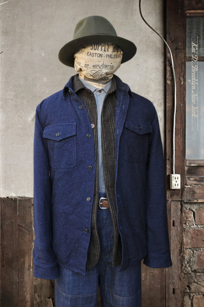 Amundsen Work Shirt - Indigo - 3(M), 4(L), 5(XL)