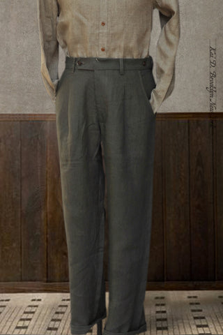 Journeyman Trousers - Arabica Heavy Linen - 30