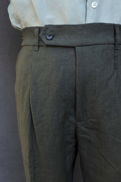 Journeyman Trousers - Stone Washed Belgian Linen - 30, 32, 34, 36