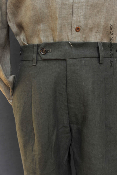 Journeyman Trousers - Arabica Heavy Linen - 30