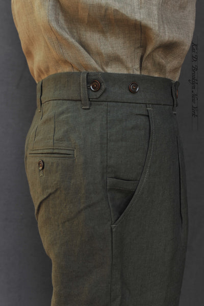 Journeyman Trousers - Arabica Heavy Linen - 30