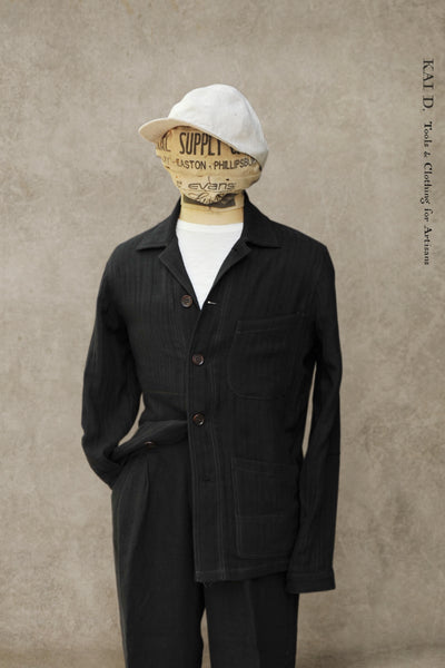 Architect Jacket - Garment Dyed Triple Gauze Cotton - M