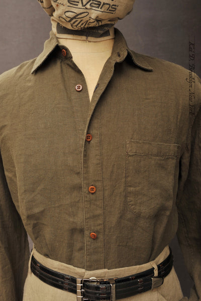 Cassady Shirt - Vintage Army - L, XL, XXL
