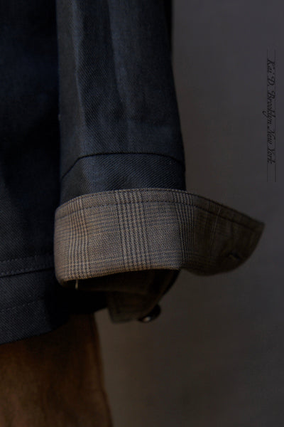 Artisan Field Jacket - Japanese Black Linen - S, M, L, XL, XXL