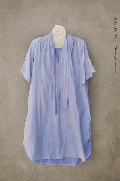 Audrey Dress - Double Gauze Stripe - XS, S, M