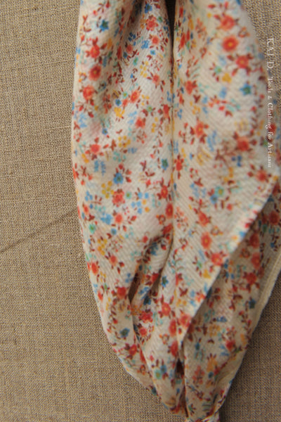 Silk Bandana - Pretty Floral
