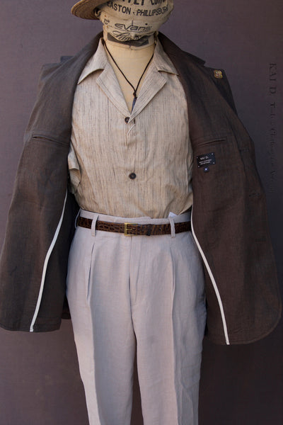 Shoemaker's Jacket - Ultra Light Belgian Linen - M, L