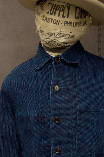 Skillman Jacket - Beaded Sashiko Cotton - S, M, L, XL, XXL