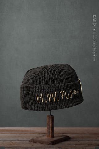 1940s Naval Watch Cap - Black