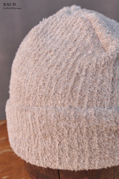 Soft and Fluffy Beanie - Beige