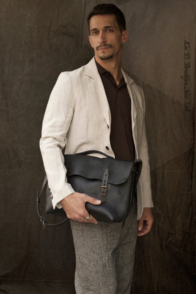 Shoemaker Jacket - Natural Belgian Linen - S, M, L, XL
